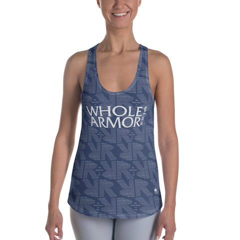 ReiGN Whole Armor (Blue) Women's Racerback Tank